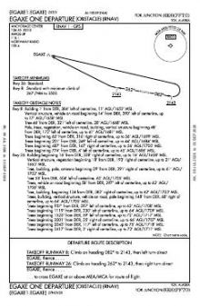 EGAXE ONE (OBSTACLE) (RNAV) chart preview