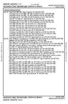 HUGHES ONE (OBSTACLE) (RNAV), CONT.1 chart preview