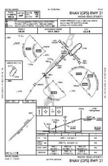 RNAV (GPS) RWY 21 chart preview