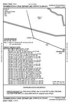 SPARREVOHN ONE (OBSTACLE) (RNAV) chart preview