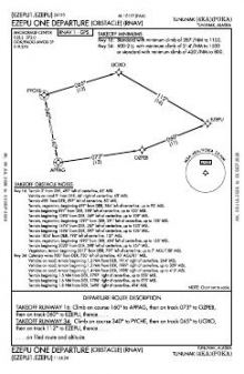 EZEPU ONE (OBSTACLE) (RNAV) chart preview