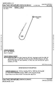 ELIM TWO (OBSTACLE) (RNAV) chart preview