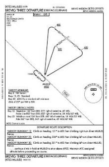 BREVIG THREE (OBSTACLE) (RNAV) chart preview