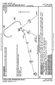 LLADN ONE (RNAV) chart preview