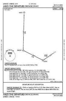 AXLES ONE (OBSTACLE) (RNAV) chart preview