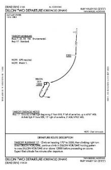 DILLON TWO (OBSTACLE) (RNAV) chart preview