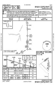 RNAV (GPS) RWY 34 chart preview