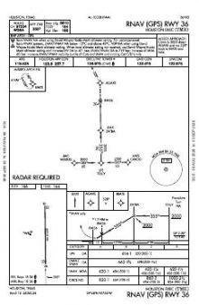 RNAV (GPS) RWY 36 chart preview