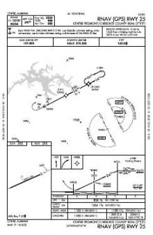RNAV (GPS) RWY 25 chart preview