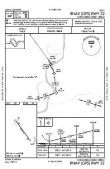 RNAV (GPS) RWY 32 chart preview