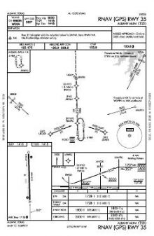 RNAV (GPS) RWY 35 chart preview