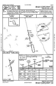 RNAV (GPS) RWY 34 chart preview