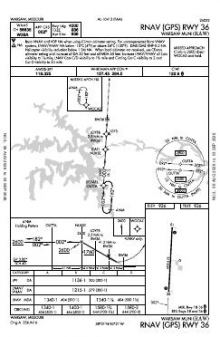 RNAV (GPS) RWY 36 chart preview