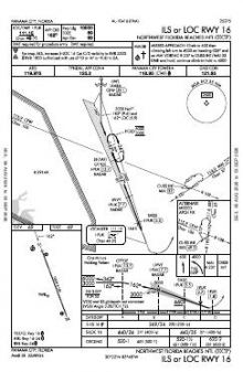 ILS OR LOC RWY 16 chart preview