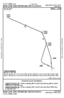BEAR LAKE ONE (OBSTACLE) (RNAV) chart preview