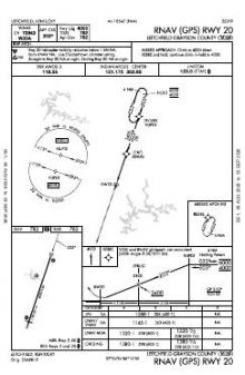 RNAV (GPS) RWY 20 chart preview