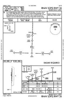 RNAV (GPS) RWY 36 chart preview