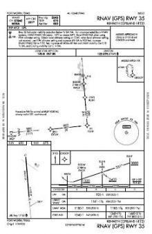 RNAV (GPS) RWY 35 chart preview
