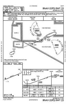 RNAV (GPS) RWY 25 chart preview
