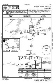 RNAV (GPS) RWY 25 chart preview