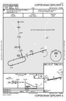 COPTER RNAV (GPS) RWY 06 chart preview