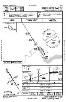 RNAV (GPS) RWY 32 chart preview