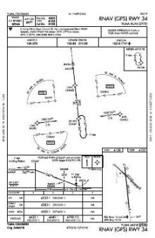 RNAV (GPS) RWY 34 chart preview