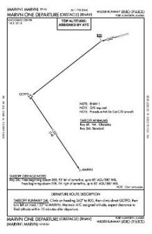 MARVN ONE (OBSTACLE) (RNAV) chart preview