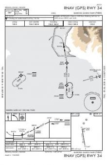 RNAV (GPS) RWY 34 chart preview