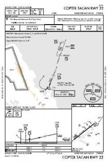 COPTER TACAN RWY 22 chart preview
