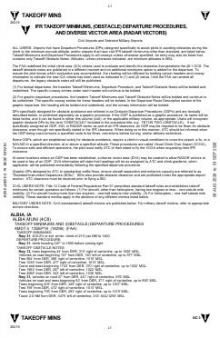 TAKEOFF MINIMUMS chart preview