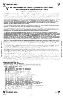 TAKEOFF MINIMUMS chart preview