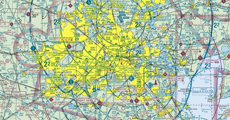 Houston Sectional Map.pdf Houston Sectional Chart — Free FAA Download, GeoTIFF & PDF | Fly Away ...