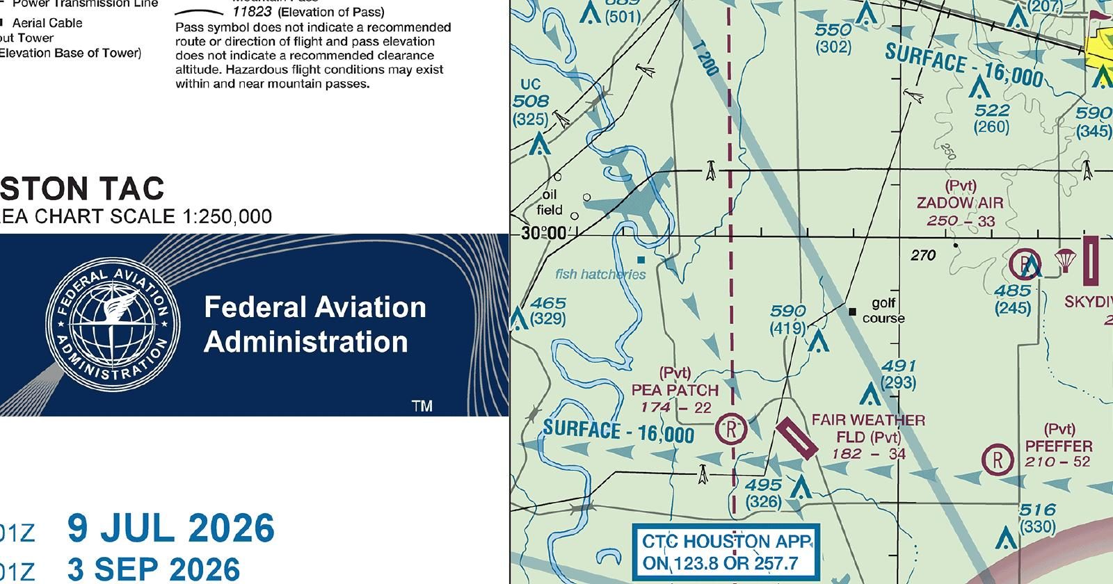 Houston Sectional Map.pdf Houston Terminal Area Chart (TAC) — Free FAA Download | Fly Away Simulation