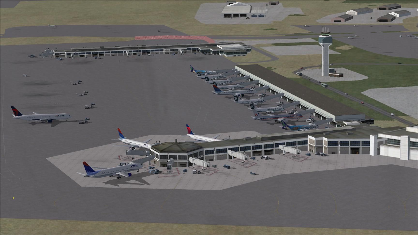 AFCAD File For PANC for FSX