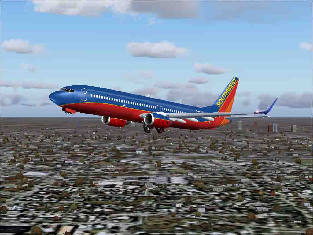 Southwest Airlines Boeing 737 700 N777ua For Fs2004