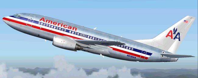 American Airlines Boeing 737-700 for FS2004