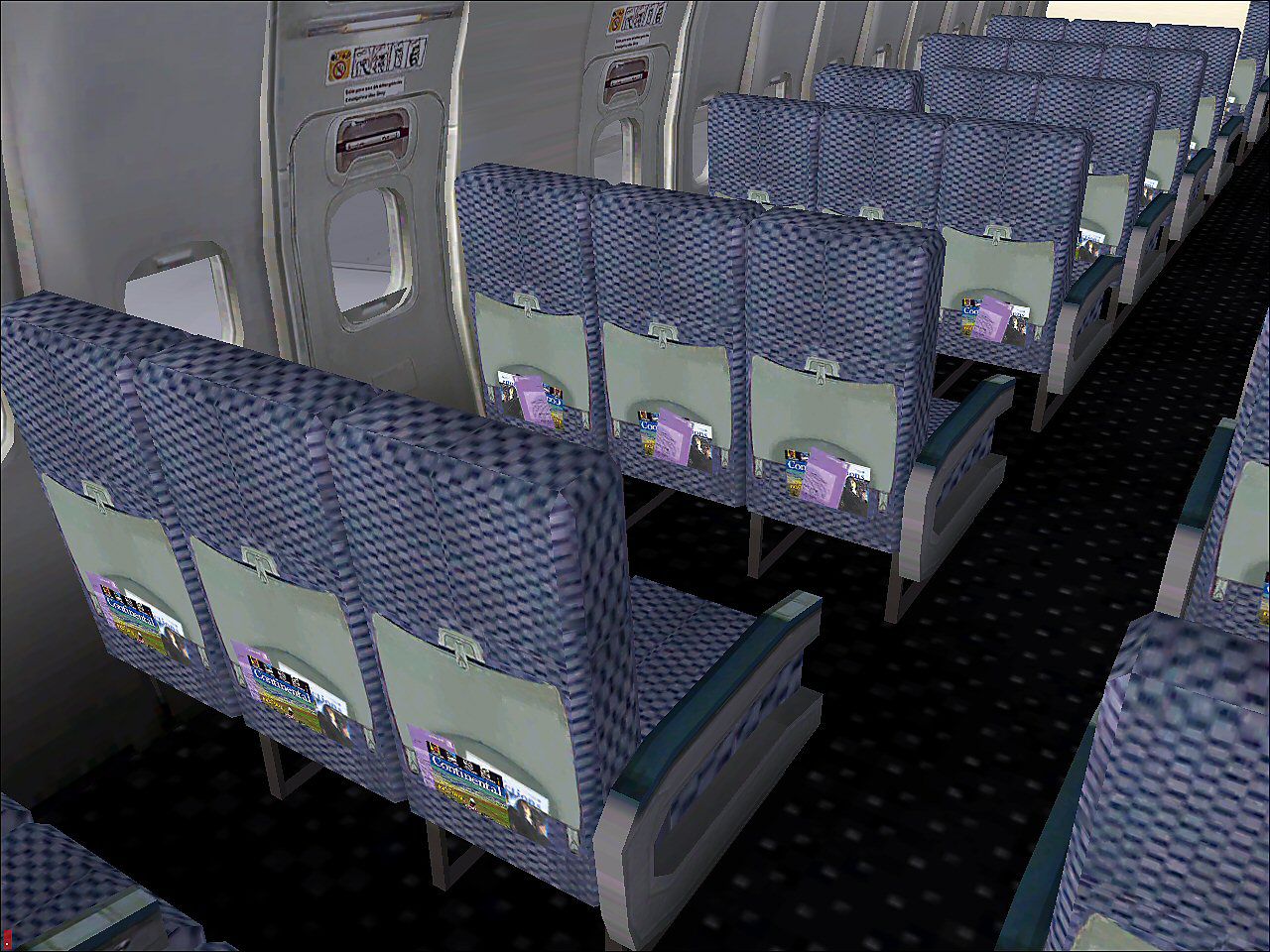 Continental Airlines Interior For Fs2004