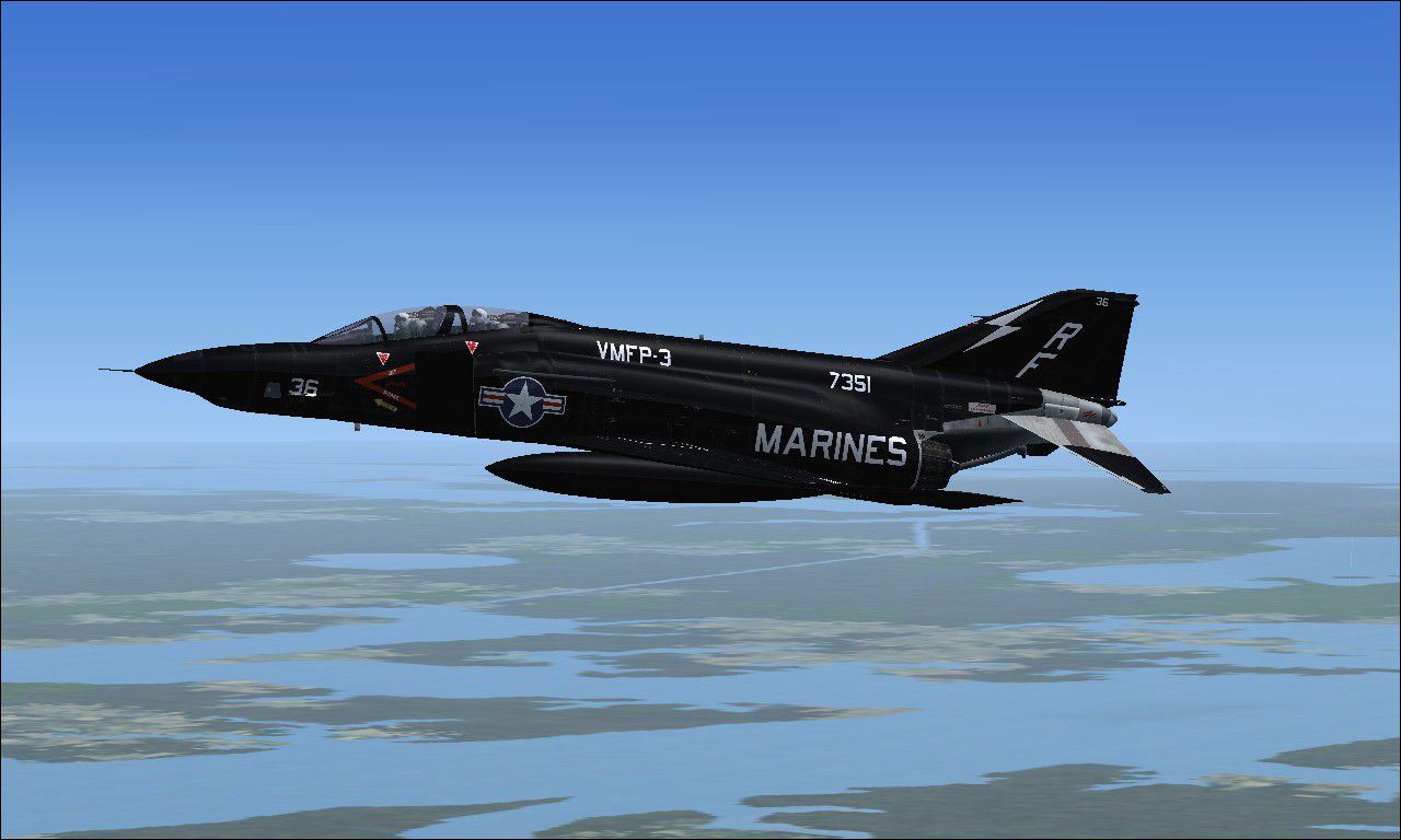 USMC F-4 Phantom II VMFP-3 157351 for FSX