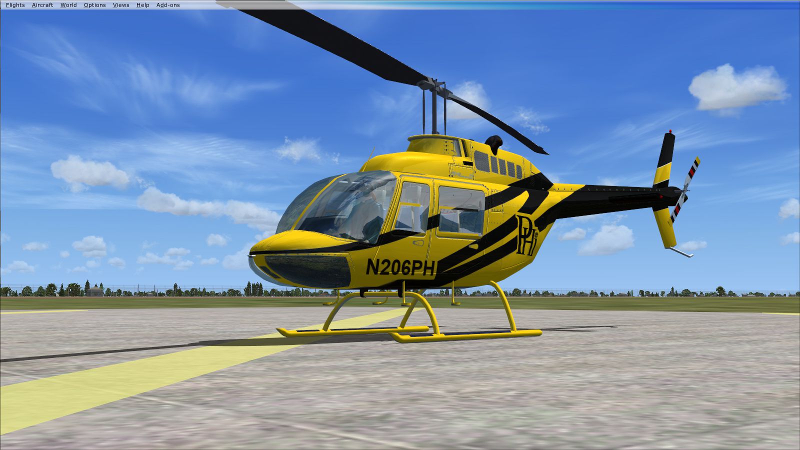 Petroleum Helicopters Bell 206B for FSX