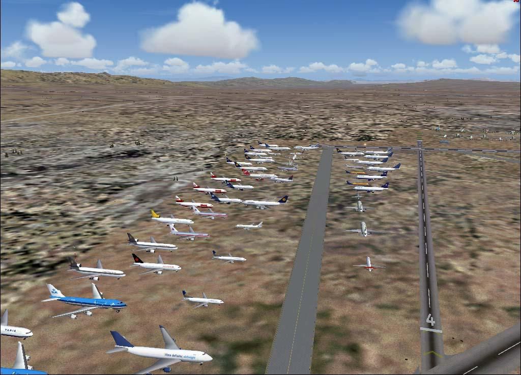 5 20 x log Airport, Mojave KMHV, FSX for V2.0