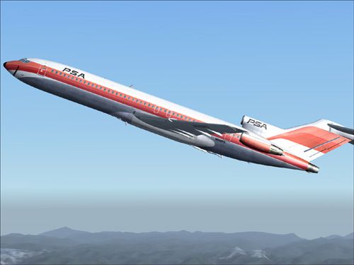 Psa Boeing 727 200 N8856e For Fs2004