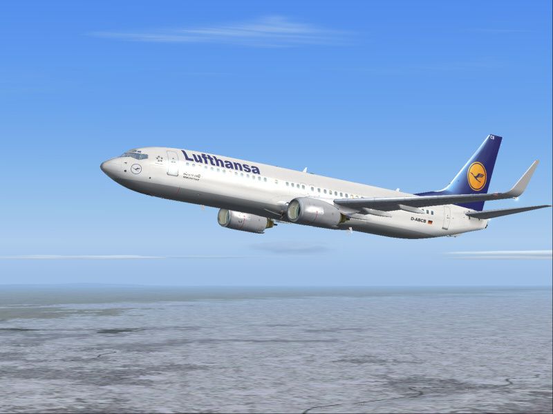 Lufthansa Boeing 737 800 W Winglets For Fs2004