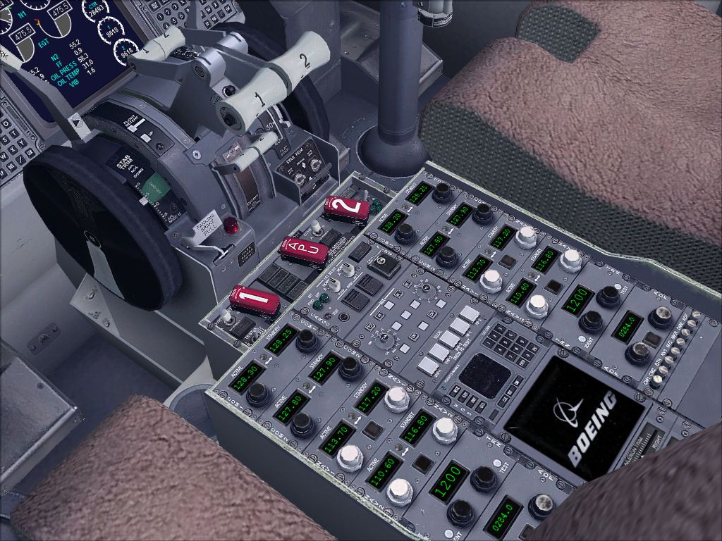 Boeing 737 800 Cockpit Textures Upgrade For Fsx
