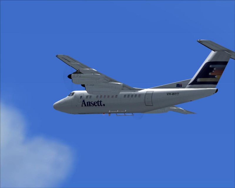 Ansett DHC Dash-7 VH-WYT for FSX