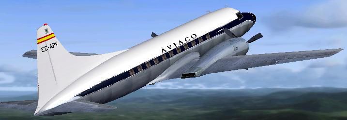 aviaco convair 440 for fs2004