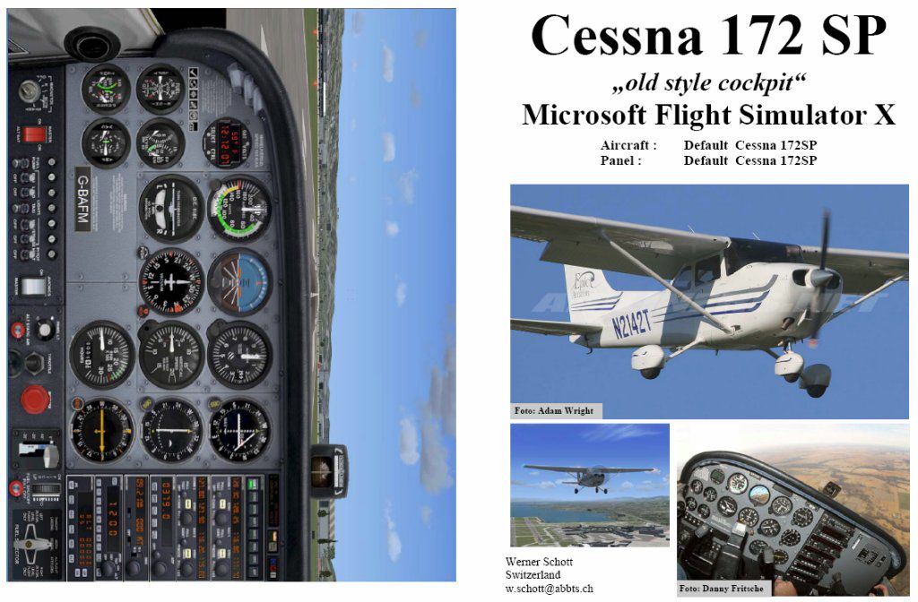 Manual/Checklist For Default 172SP for FSX