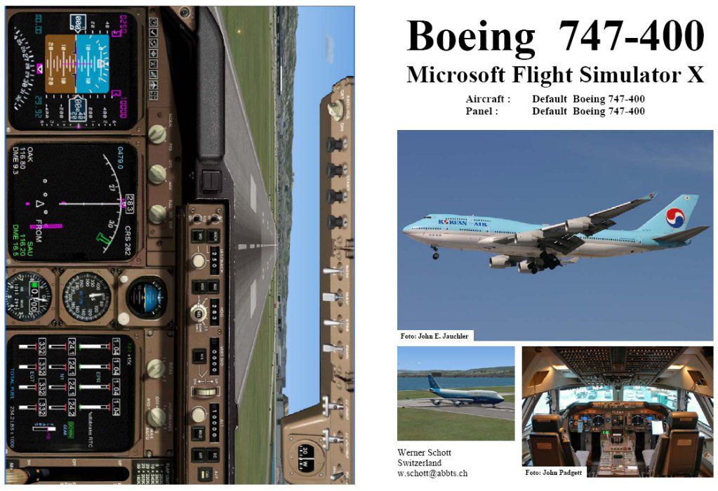 747 precision simulator manual