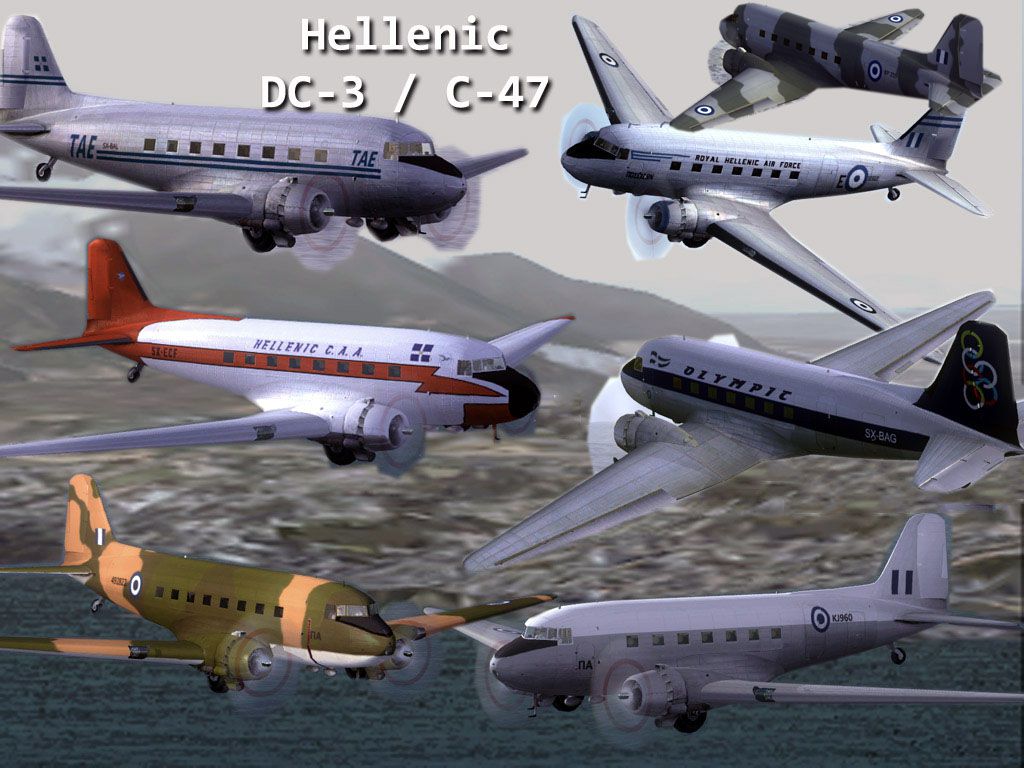 Haf Douglas Dc 3 C 47 For Fsx