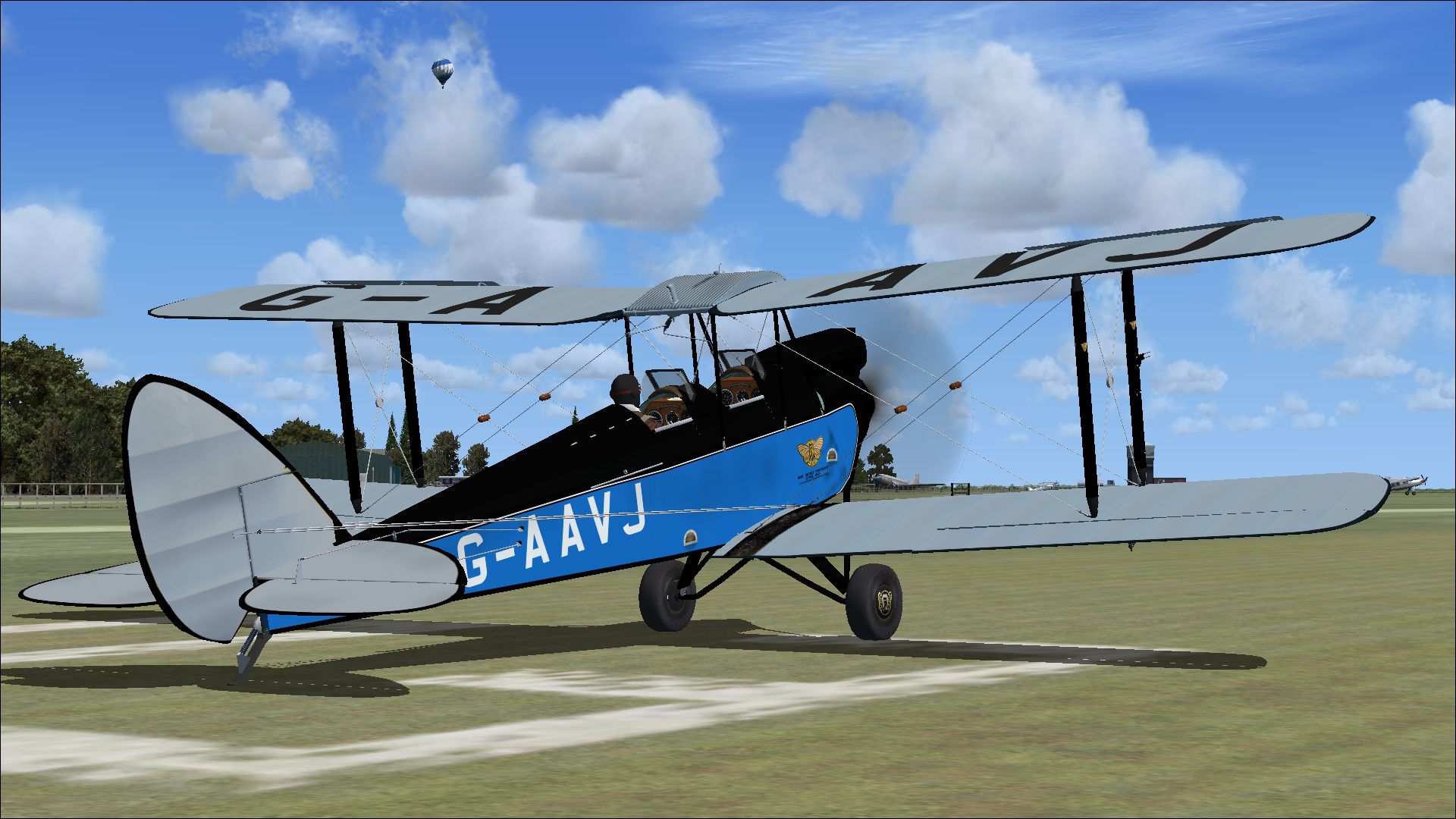 DeHavilland Gipsy Moth G-AAVJ for FSX